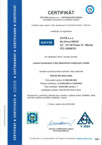 Certifikát