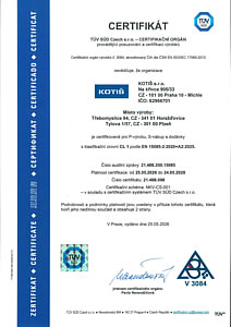 Certifikát