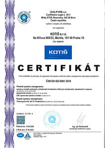 Certifikát