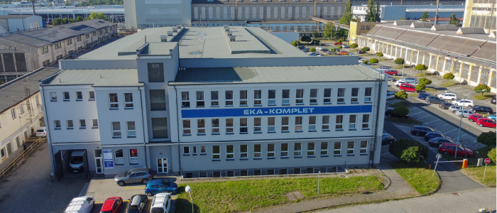 Výrobní závod – EKA KOMPLET s.r.o., Plzeň, dceřiná společnost
